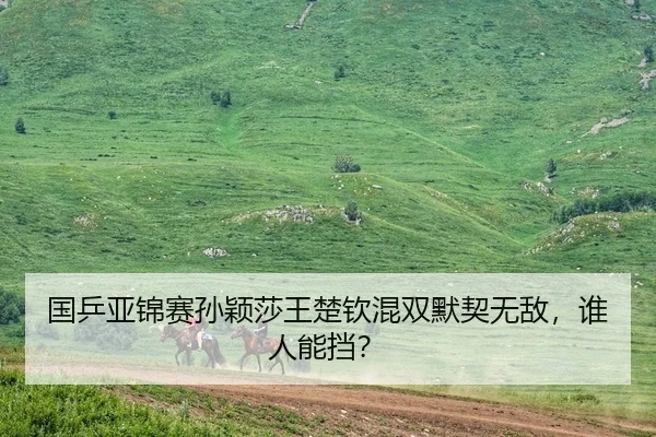 国乒亚锦赛孙颖莎王楚钦混双默契无敌，谁人能挡？